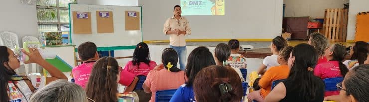 DNIT reforça ações de educação ambiental com discentes das escolas da BR-230/422/PA