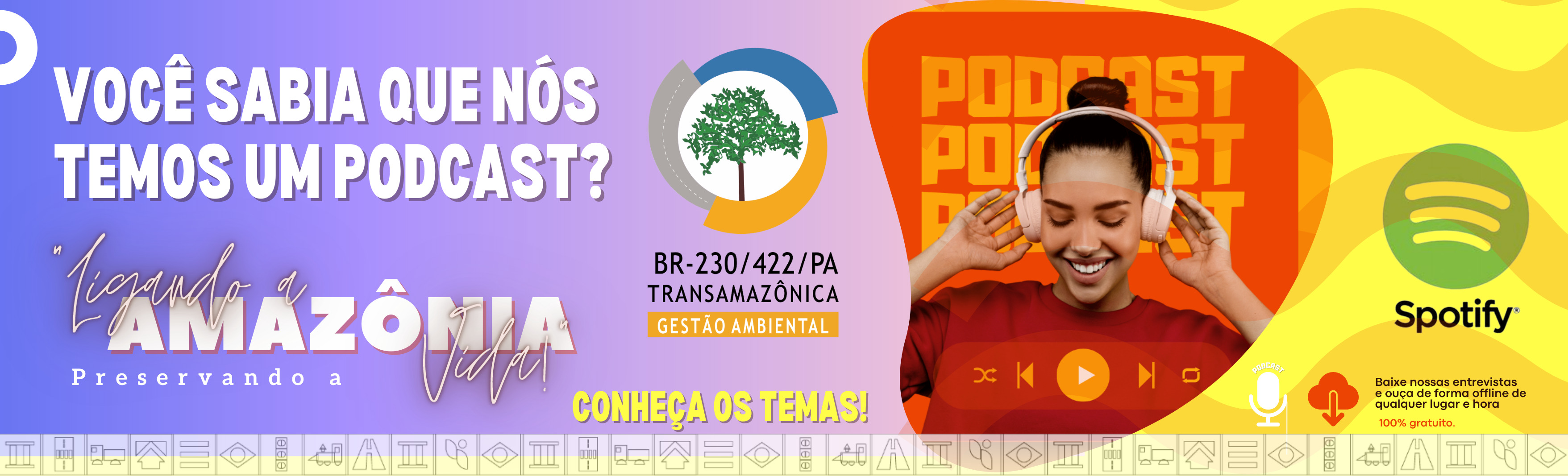 Banner principal da Gestão Ambiental da BR-230/422/PA