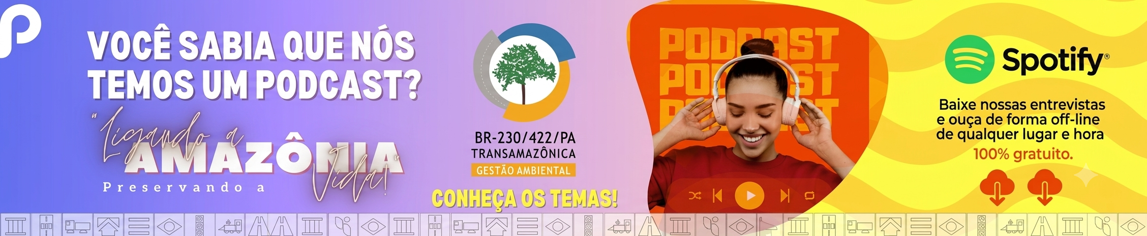 Banner principal da Gestão Ambiental da BR-230/422/PA