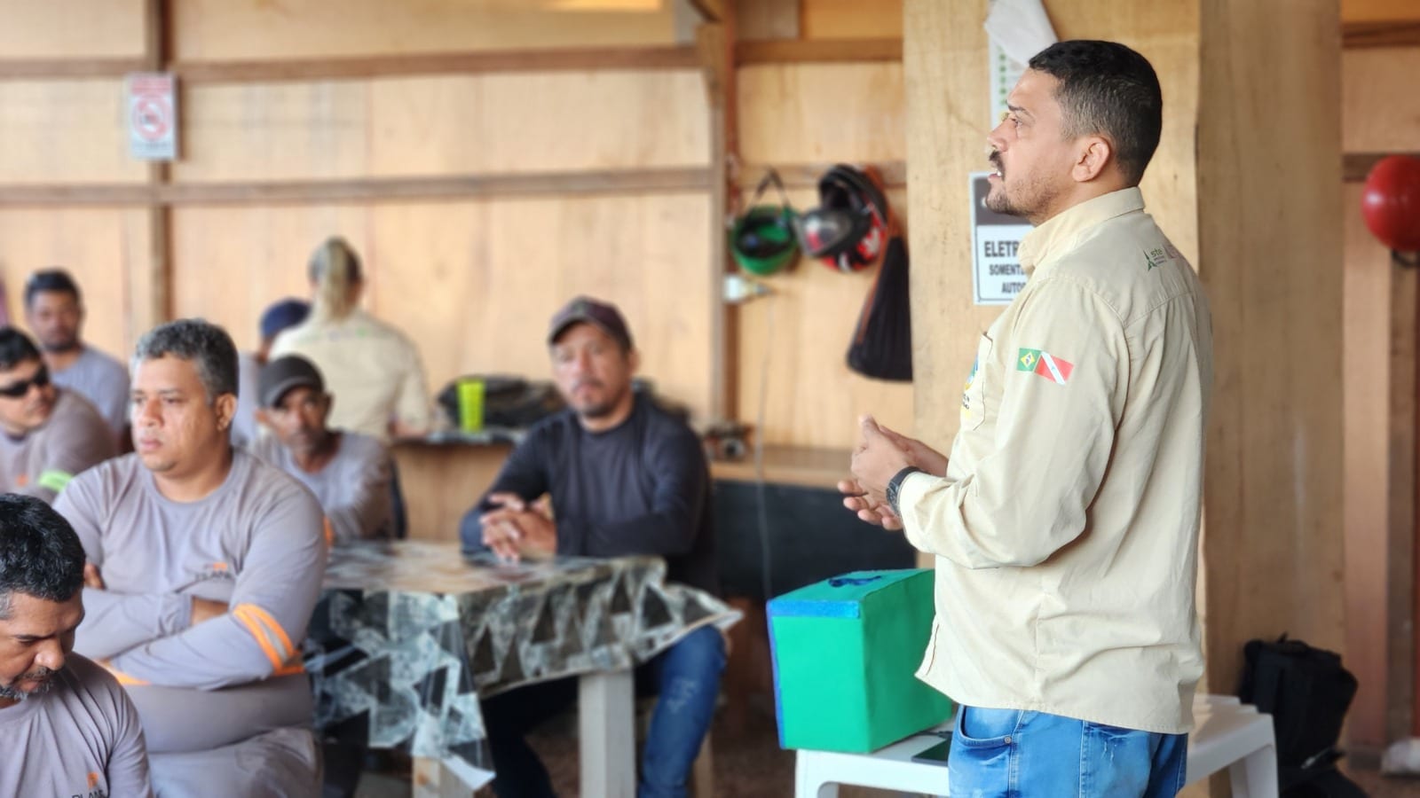 Ação orienta colaboradores sobre cuidados com a fauna silvestre nos canteiros de obras da BR-230/PA